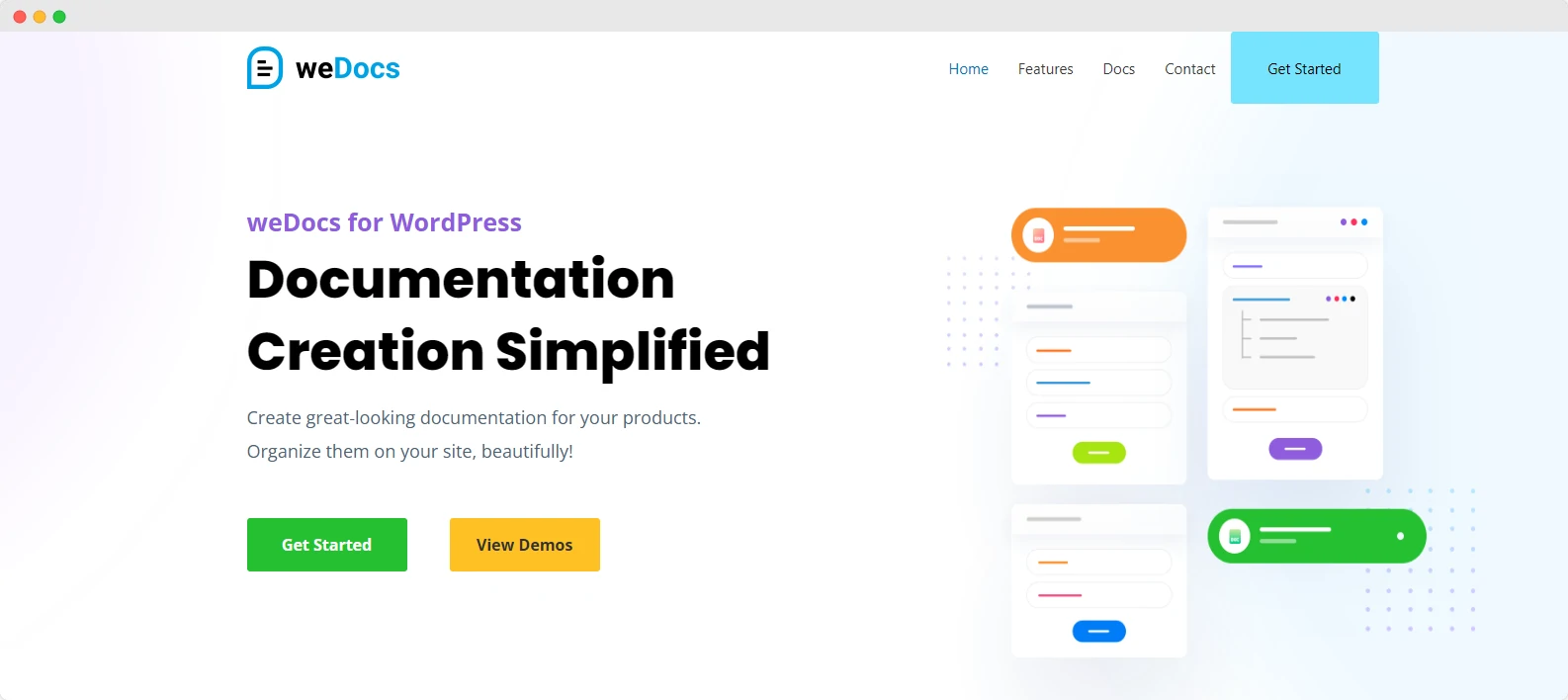 weDocs – Knowledgebase and Documentation Plugin