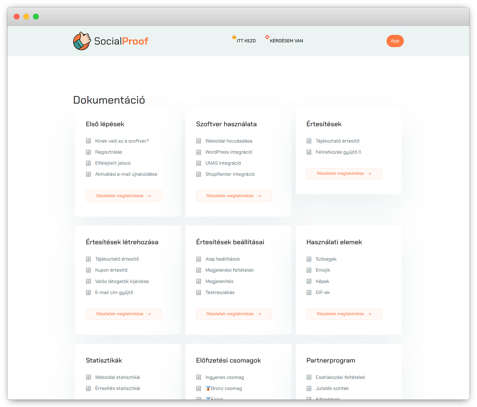 Built-with EazyDocs - Socialproof Documentation